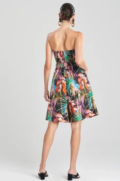 Natori Jumpsuits-El Nido Cotton Poplin Belted Romper