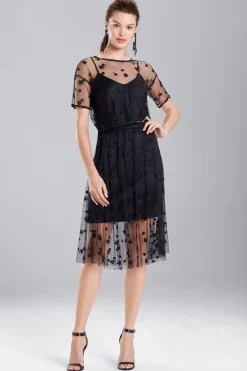 Natori Pants, Skirts & Shorts-Embroidered Mesh Skirt