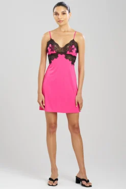 Natori Chemises|Bridal Chemises-Enchant Lace Applique Chemise