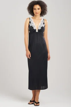 Natori Plus Sizes|Gowns-Enchant Lace Applique Gown