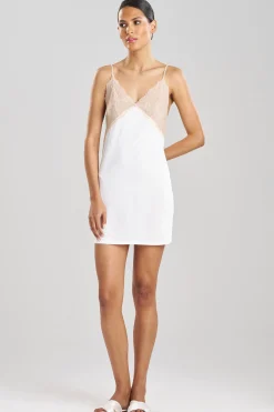 Natori Plus Sizes|Chemises-Enchant Lace Cup Chemise