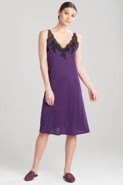 Natori Chemises|Bridal Chemises-Enchant V-Neck Slip