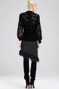 Natori Tops, Shirts & Tunics-Fallen Floral Burnot Top