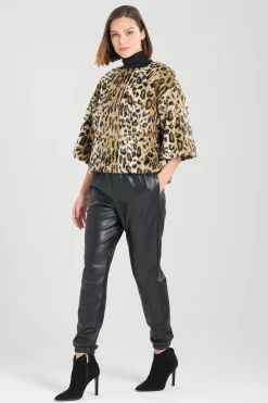 Natori Tops, Shirts & Tunics-Faux Leopard Fur Top