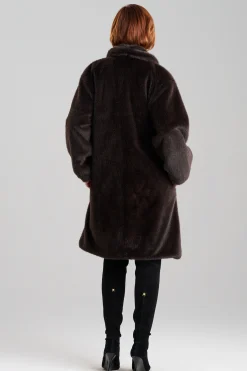 Natori Jackets & Outerwear-Faux Mink Coat