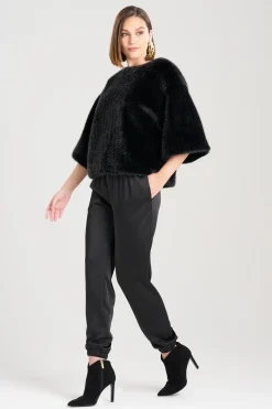 Natori Tops, Shirts & Tunics-Faux Mink Square Top
