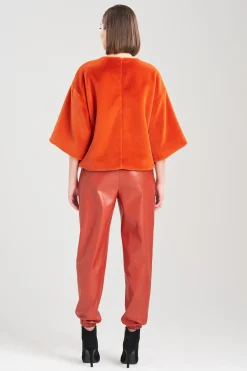 Natori Tops, Shirts & Tunics-Faux Sheared Mink Top