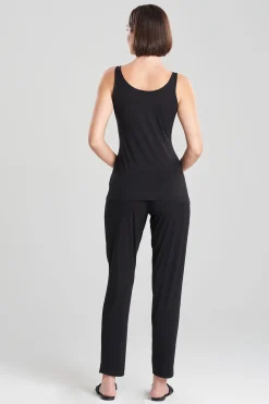 Natori Lounge Tops-Feathers Element Scoop Neck Tank