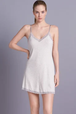 Natori Plus Sizes|Chemises-Feathers Essentials Chemise