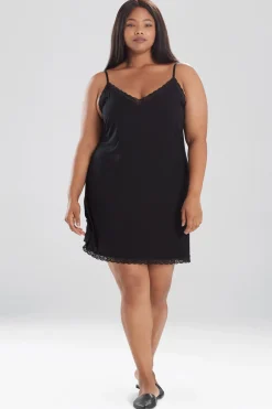 Natori Plus Sizes|Chemises-Feathers Essentials Chemise