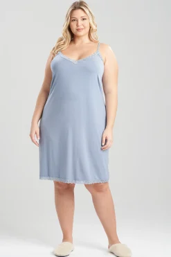 Natori Chemises|Chemises-Feathers Essentials Lace Chemise