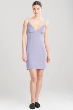 Natori Chemises|Chemises-Feathers Essentials Lace Chemise