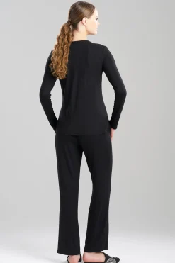 Natori Pajama Sets-Feathers Essentials Lenzing™ Ecovero™ Viscose PJ