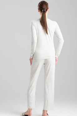 Natori Pajama Sets-Feathers Essentials Lenzing™ Ecovero™ Viscose PJ