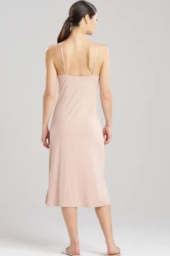 Natori Plus Sizes|Gowns-Feathers Essentials Lenzing™ Ecovero™ Viscose Lace Gown