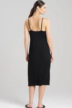 Natori Plus Sizes|Gowns-Feathers Essentials Lenzing™ Ecovero™ Viscose Lace Gown