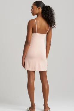 Natori Chemises|Chemises-Feathers Essentials Lenzing™ Ecovero™ Viscose Lace Chemise