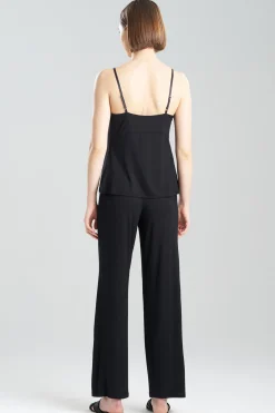 Natori Pajama Sets-Feathers Essentials Lenzing™ Ecovero™ Viscose Lace Cami PJ