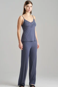 Natori Pajama Sets-Feathers Essentials Lenzing™ Ecovero™ Viscose Lace Cami PJ