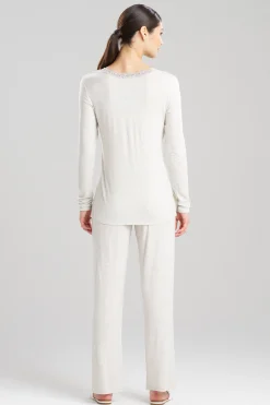 Natori Plus Sizes|Pajama Sets-Feathers Essentials PJ
