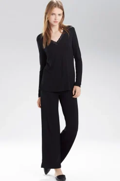 Natori Plus Sizes|Pajama Sets-Feathers Essentials PJ