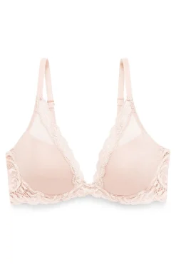Natori T-Shirt Bras|Underwire Bras-Feathers Plunge T-Shirt Bra - Basics