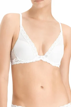 Natori T-Shirt Bras|Underwire Bras-Feathers Plunge T-Shirt Bra - Basics