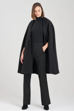 Natori Plus Sizes|Jackets & Outerwear-Felt Cape
