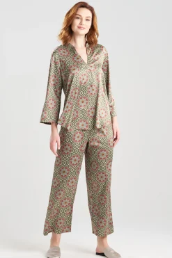 Natori Plus Sizes|Pajama Sets-Fez Satin PJ