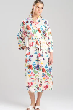 Natori Plus Sizes|Robes & Kimonos-Fleur Dragon Robe