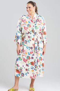 Natori Plus Sizes|Robes & Kimonos-Fleur Dragon Robe