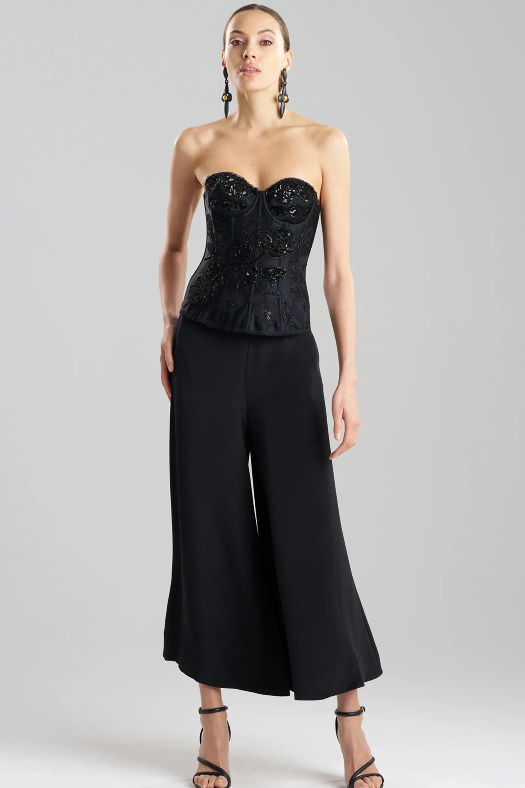 Natori Bustiers & Camis-Floral Beaded Corset