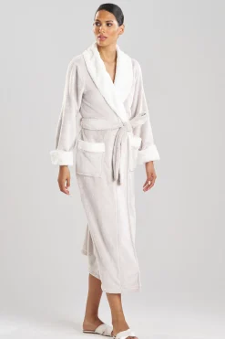 Natori Robes & Kimonos-Frosted Faux Fur Robe