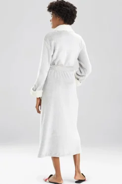 Natori Robes & Kimonos-Frosted Sherpa Robe