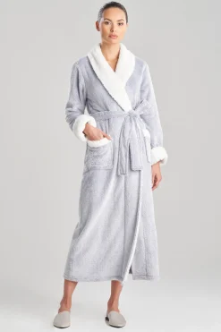 Natori Robes & Kimonos-Frosted Sherpa Robe