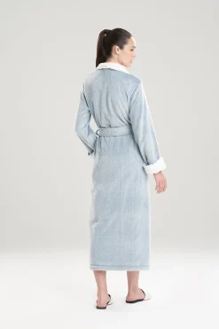 Natori Robes & Kimonos-Frosted Sherpa Robe