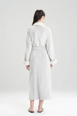 Natori Robes & Kimonos-Frosted Sherpa Robe