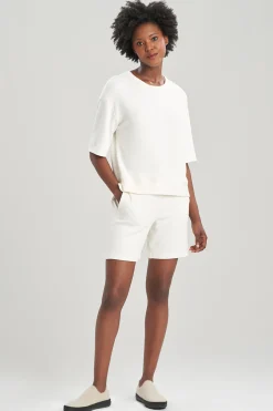 Natori Lounge Tops-Fuji Short Sleeve Top