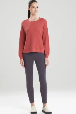 Natori Pajama Tops|Lounge Tops-Fuji Top