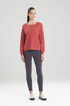 Natori Pajama Tops|Lounge Tops-Fuji Top