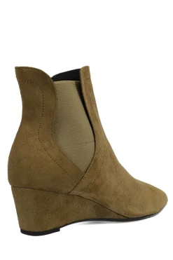 Natori Boots-Gaisha-Su Suede Wedge Bootie