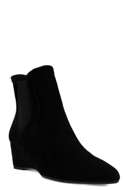 Natori Boots-Gaisha-Su Suede Wedge Bootie