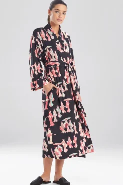 Natori Robes & Kimonos-Geisha Cozy Knit Robe