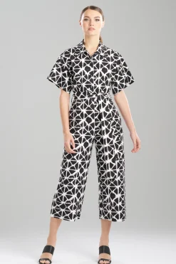 Natori Jumpsuits-Geo Jumpsuit