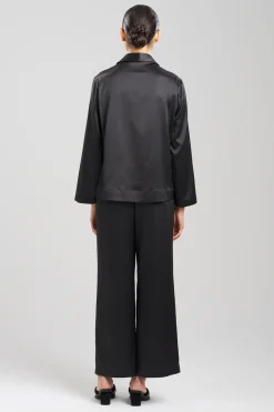 Natori Pajama Tops-Glamour Button Down Top