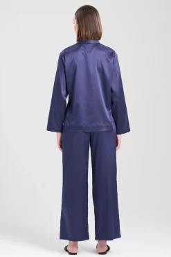 Natori Pajama Tops-Glamour Button Down Top
