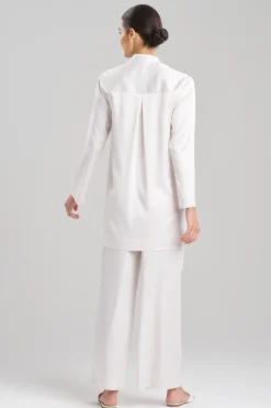 Natori Sleepshirts-Glamour Mandarin Tunic Sleepshirt