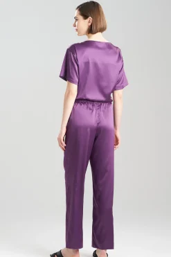 Natori Pajama Bottoms|Lounge Bottoms-Glamour Straight Leg Pants
