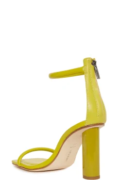 Natori Sandals-Glow Nappa Leather Block Heel Sandal