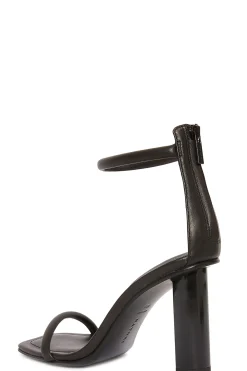 Natori Sandals-Glow Nappa Leather Block Heel Sandal